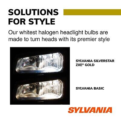 Sylvania Silverstar ZXE Gold H11 55W Two Bulbs Headlight Low Sylvania Silverstar ZXE Gold H11 55W Two Bulbs Headlight Low