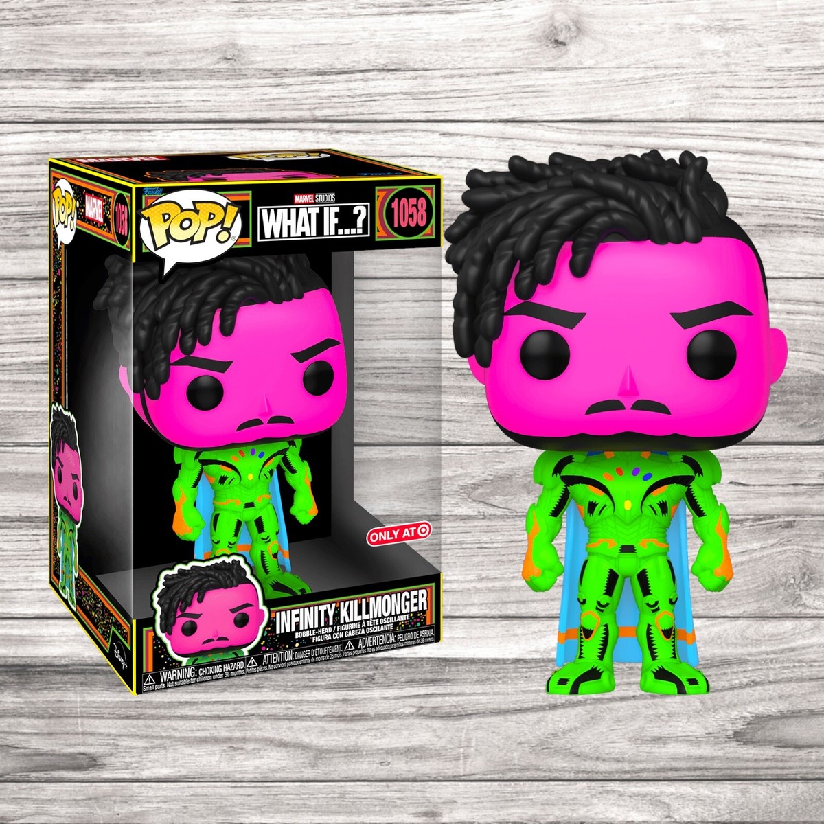 FUNKO POP! ホワット・イフ キルモンガー ブラックライト限定BOX