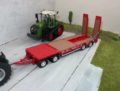 AT Collections 3200139 NOOTEBOOM 1:32 4-Achs-anhänger ROT ASDV-40 NEU in OVP - Bild 1 von 4