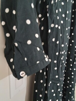 Seraphine Maternity Green Dotted Flare Dress | eBay