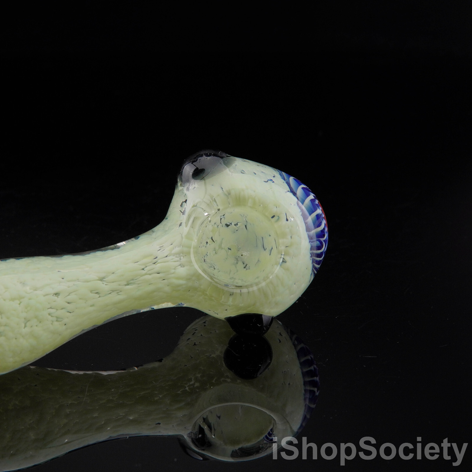 5" Slime Colored Frit Tobacco Smoking Pipe Thick Collectible Glass Pipes - P768D