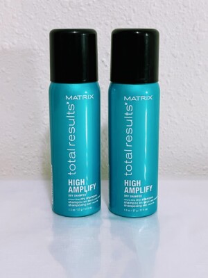 2 x Matrix  ~   Dry Shampoo 1.3 oz ea Total Results  ~  High Amplify Travel Size