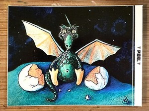 チビ・ドラゴン スケッチアート MTG Amy Weber
