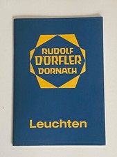 Rudolf Dörfler  Dornach Leuchten Katalog 1992