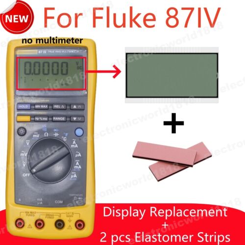 For Fluke 87IV/87-4 Industrial Digital Multimeter LCD Display Screen Repair Part - Afbeelding 1 van 5