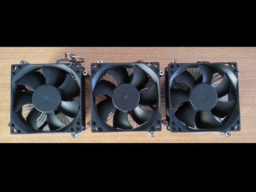 3x Dell Optiplex CPU Kühler + Lüfter 089R8J 0G8CNY 0C558F 5Pin Sockel