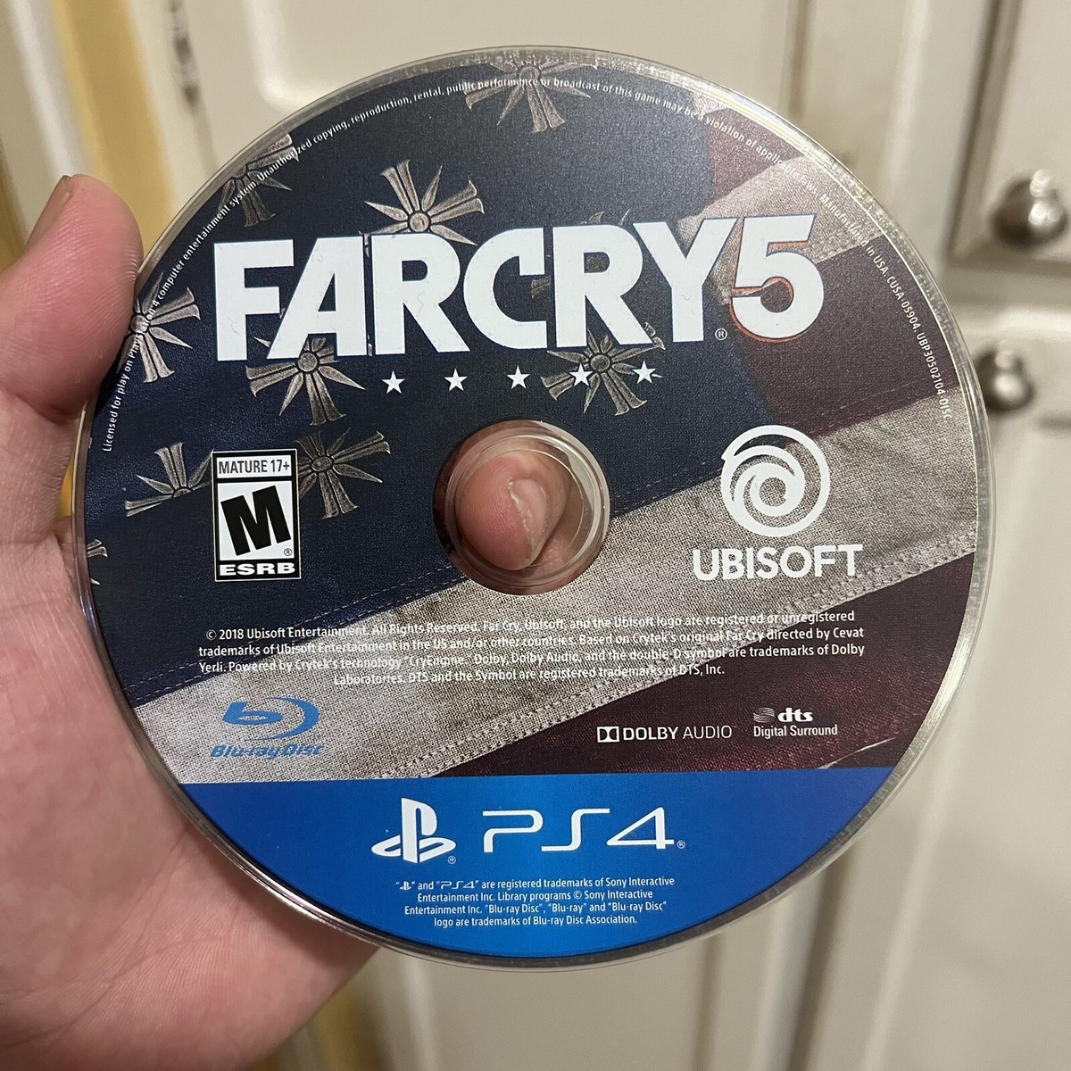 PS4 Playstation Far Cry Used Disc Only