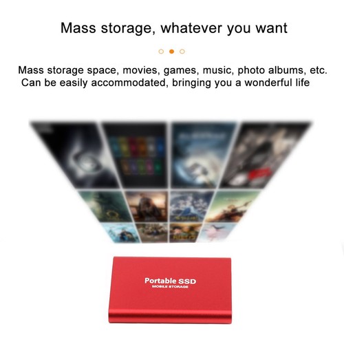 Disque dur externe compact 1T/2T/4 To USB 3.0 plug play portable pour tous les appareils - Photo 8/28