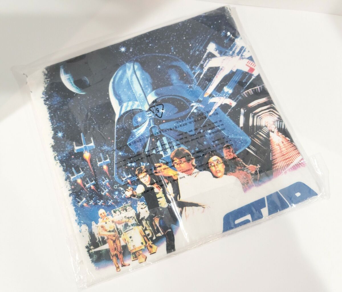 KITH Star Wars A New Hope Vintage Tee T-Shirt White Short KITH Star Wars A New Hope Vintage Tee T-Shirt White Short