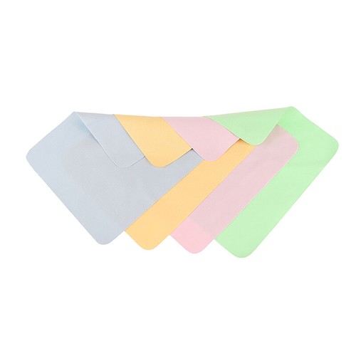 5Pcs Chamois Glasses Cleaner Microfiber Cleaning Cloth For Lens Phone Screen - Photo 11/12