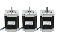 Nema 23 stepping motor  1.9N.M=270OZ, 76MM , 6.35MM Round shaft, 300-800rpm CNC