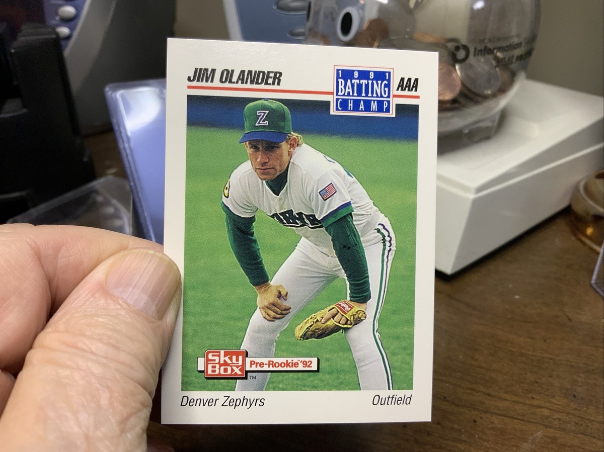 1992 SkyBox AAA #293 Jim Olander | eBay