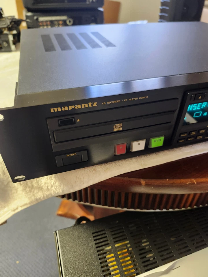 Super Clean Rebuilt Marantz CDR510 Dual Well CD Recorder/Player & Accessories - Image 4 of 4