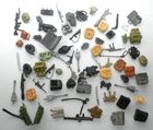 1980s Accessories Weapons Parts Lot Vintage Original Cobra G.I. GI Joe 3.75 ARAH