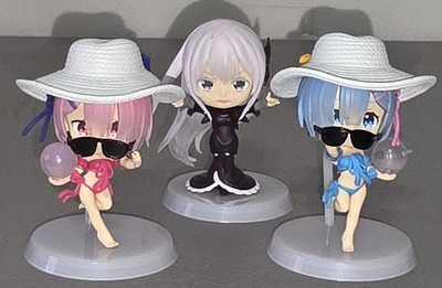 Re:Zero Starting Life in Another World Chibi Kyun Vol.4 Ram Rem Figure Set of 3 