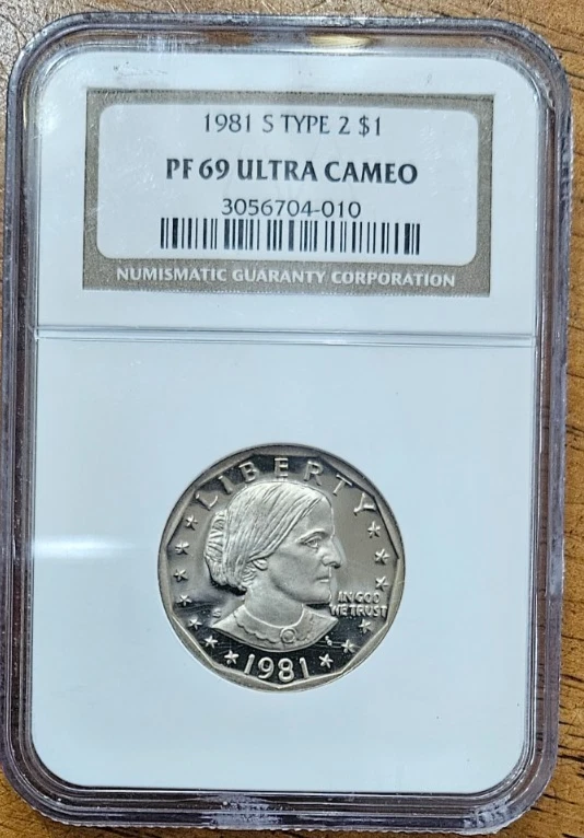 【NGC鑑定 PF69】1981 硬貨 NGC PF69 ULTRA CAMEO NGC 1981 Susan B Anthony Dollars (1979-1981, 1999) for sale | eBay