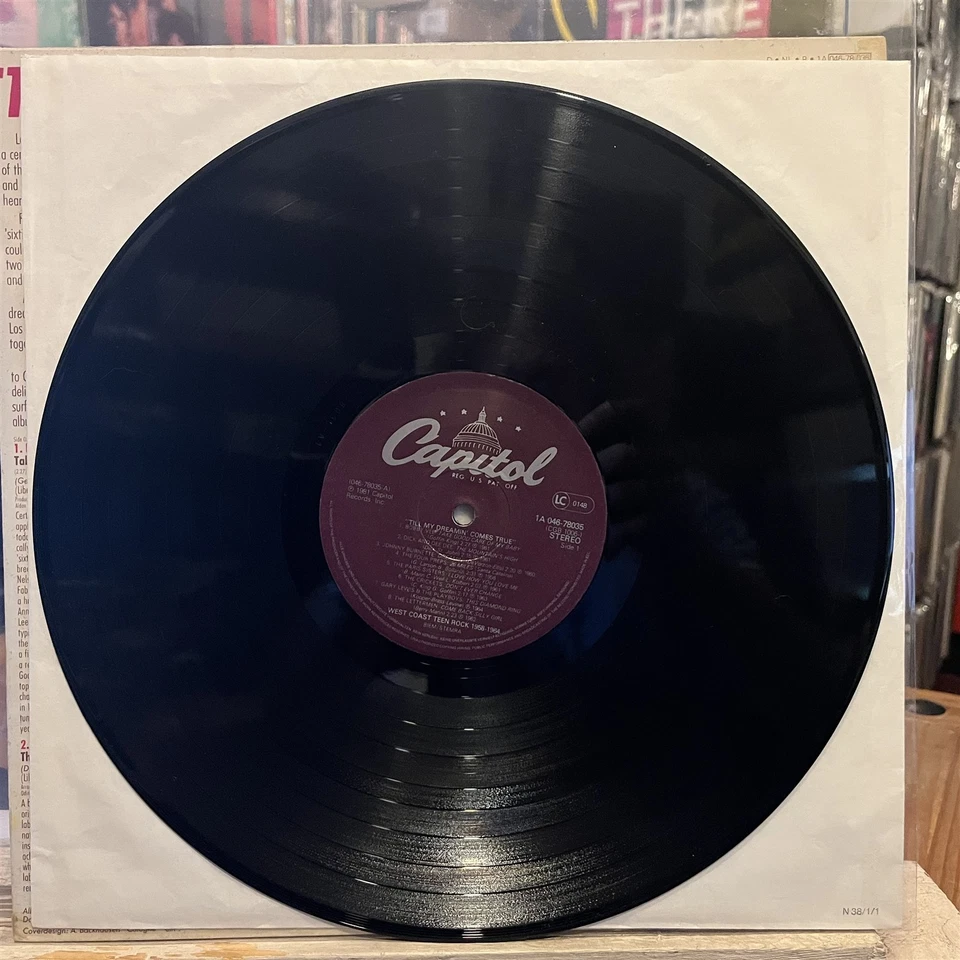 [ROCK/POP]~EXC LP~VARIOUS ARTISTS~'Til My Dreamin' Comes True~1958-1964~[1981~UK - Image 3 of 4