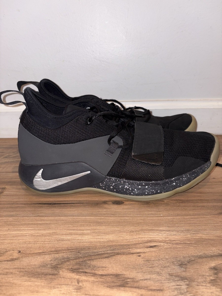 Nike Paul George BQ8452-004 Black Basketball Shoes Sneakers 13 M Shining