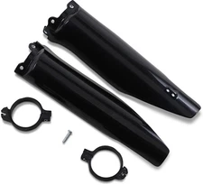 UFO Fork Slider Protectors Black KA03760001 for Kawasaki KX250 2-Stroke/KX125