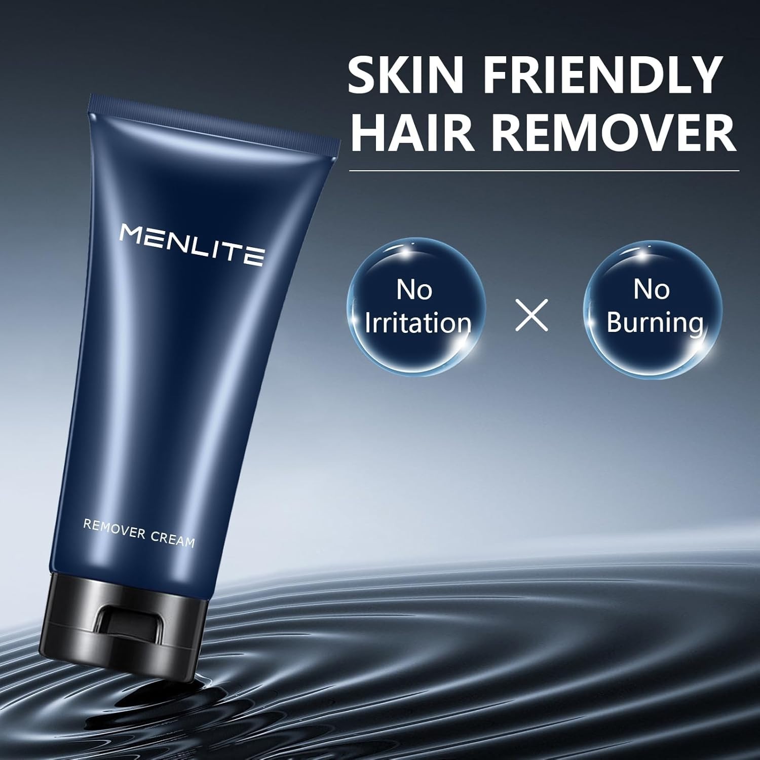 Painless Hair Remover Body Cream - 3.38fl oz - Gentle & Moisturizing Formula