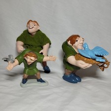 Disney The Hunchback Of Notre Dame Quasimodo Figures Lot Of 3