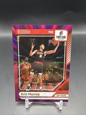 2024-25 Donruss Kris Murray Holo Purple Laser #/99 #33 Portland Trail Blazers