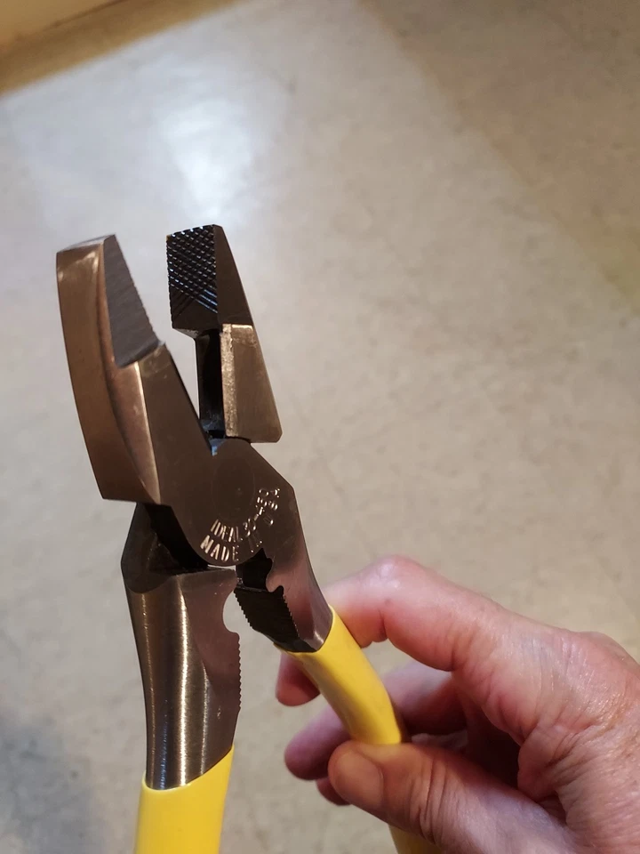 Плоскогубцы Lineman By Ideal, длина 9 дюймов, новые, сделано в США - Изображение 4 из 4