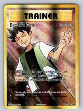 Brock's Grit 107/108 NM/M Evolutions UR Pokemon Holo T00924