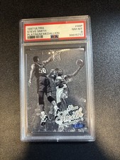 Steve Smith 1997-98 Ultra Platinum Medallion #48 /100 PSA 8