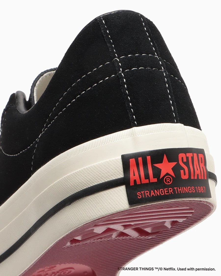 その他 CONVERSE ONE STAR / STRANGER THINGS CONVERSE ONE STAR SUEDE / STRANGER THINGS 5 33702430 Black Unisex