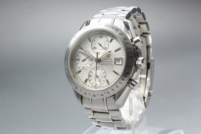 [Exc+5] OMEGA Speedmaster Chronograph 178.0055  Automatic Date Watch  From JAPAN