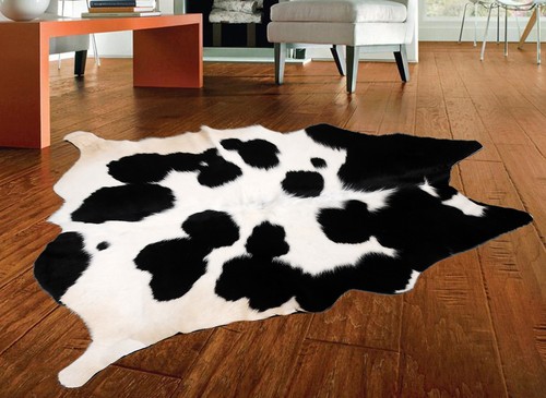 100% Genuine Cow hide Rug Area