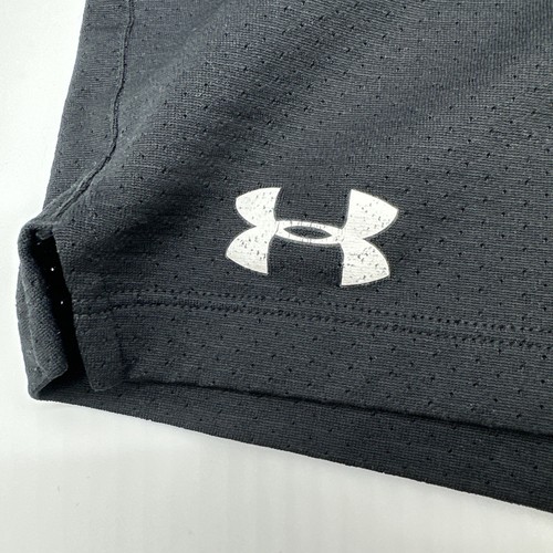 Under Armour Athletic Short Youth Boys M Black Logo …#28948 - Picture 2 of 10