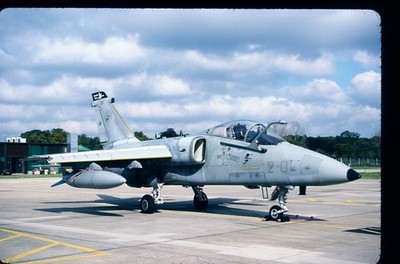 BZ276 ORIGINAL K64 AIRCRAFT SLIDE: Italian AF Embraer AMX mm7167/2-01