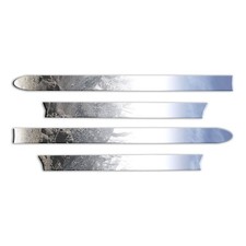 Diamond Grade 4pc 3 Side Molding For 2004-2015 Nissan Titan Crew Cab Diamond Grade 4pc 3 Side Molding For 2004-2015 Nissan Titan Crew Cab
