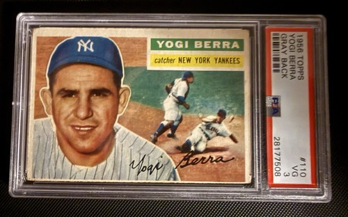 1956 Yogi Berra [Gray Back] #110