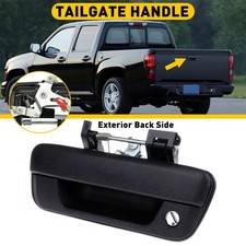 Tailgate Handle Textured W Lock For Colorado Chevrolet Gmc Canyon 2004-2012 11