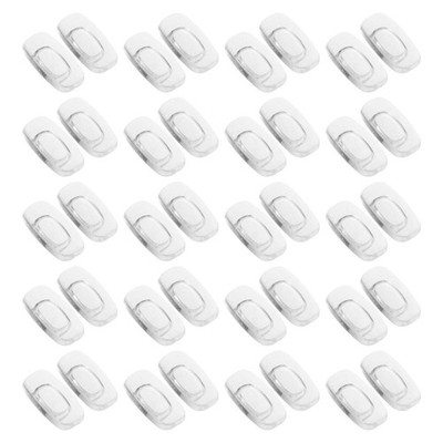 20 Pairs Silikon-nasenpads Für Brillen Zubehör Silikon-Klebepads