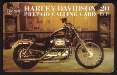 20u Harley-Davidson Sportster 1200 & Bad Boy Motorräder 2 Karten Telefonkarte