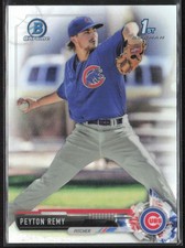 2017 Bowman Draft #BDC-113 Peyton Remy Chrome Refractor