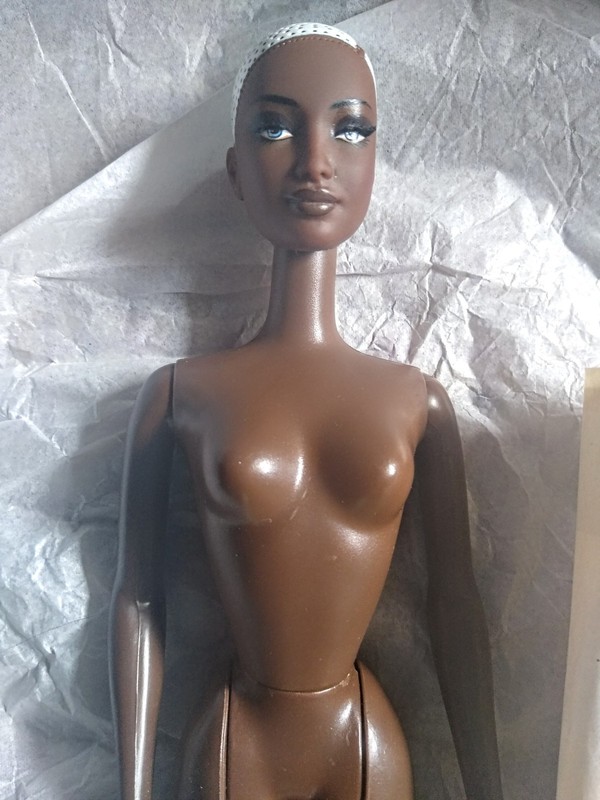 Barbie Byron Lars Indigo Obsession 26935 Mattel nude doll for OOAK