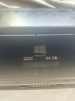 Microsoft Surface RT 64GB- locked 