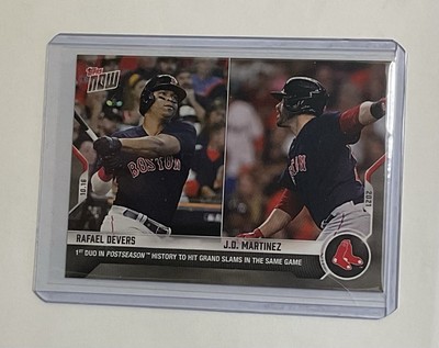 2021 Topps Now /722 JD Martinez Rafael Devers #975