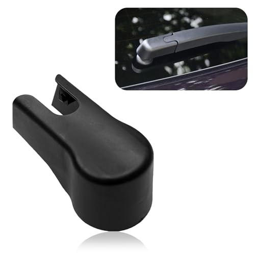 Car Wiper Arm Hole Cover Rear Windshield Wiper Arm Nut Cover Cap black - Picture 2 of 7
