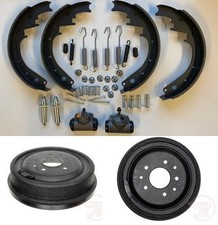 Brake Drum Shoe Kit With Cylinder Hdwr Chevrolet Full Size Car Rear 1959-1962 Brake Drum Shoe Kit With Cylinder Hdwr Chevrolet Full Size Car Rear 1959-1962