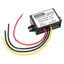 DC-DC 12V/24V/36V/48V To 5V 3A Converter Step Down Power Supply