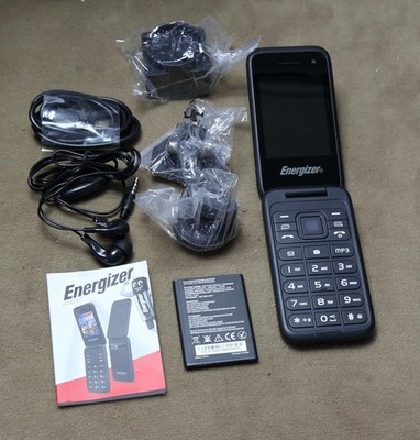 Energizer Mobile E282SC 4G Klapp Mobiltelefon Handy Dual-SIM 1400mAh Schwarz