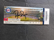 Brian Dozier (Minnesota Twins) Signed MLB Debut Game Ticket