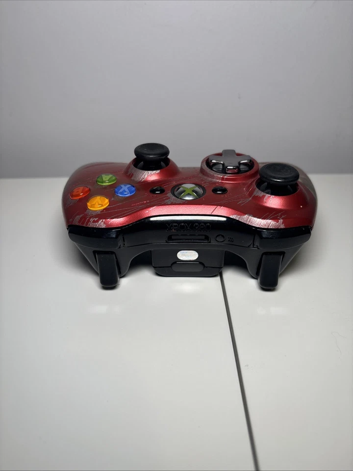 Rare Xbox 360 Controller Tomb Raider Red - Fully tested, Works Great - Image 3 of 4