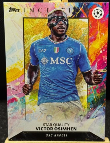 Victor Osimhen 2023-24 Topps Inception UEFA Club Competitions Star Quality #53